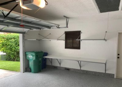 Garage Shelving Installation (Coral Springs, Florida)
