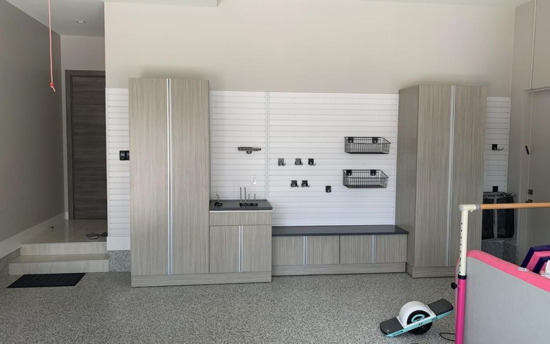 Cabinetry, PVC Slatwall, and Monkey Bar Storage Installation (Fort Lauderdale, Florida)