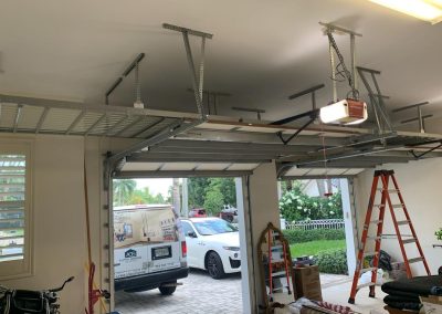 Monkey Bar Storage System and Overhead Ceiling Rack Installation (Lighthouse Point, Florida)